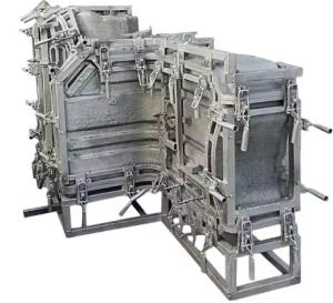 OEM Aluminio molde de rotación CNC Productos de plástico Plata acabado de