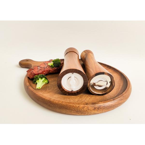 Травы или специи или орехи Пригодные натуральные деревянные перечные мельницы с долговечностью