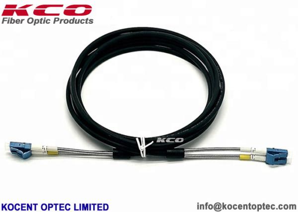 FULLAXS Armored Outdoor Fiber Optic Patch Cable Lc Spiral Cover Anti rodent FTTA