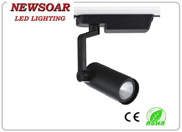 60° beam angle cob track light can use San'An-China or Epistar-Taiwan chip instead