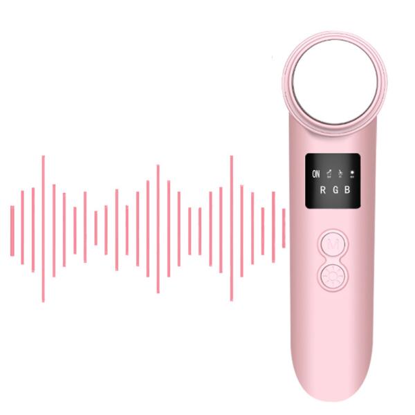 ROHS Ultrasonic 3W 450mAh Skin Tightening RF EMS LED Beauty Device