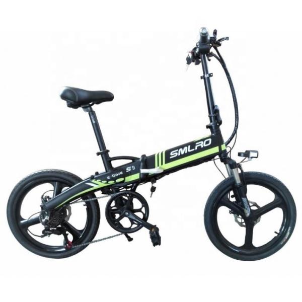 Lightweight 20 Inch Electric Bike 48V 350W Folding Type CE Certification