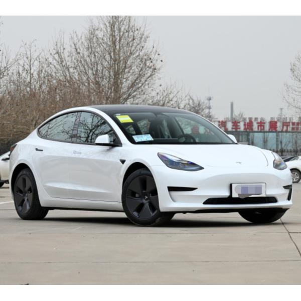 Подержанный автомобиль места CLTC 556km двери 5 версии 4 привода колеса модели 3 Tesla задний электрический