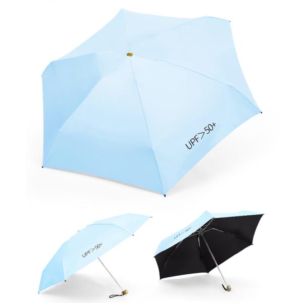 Summer Must-Have 5fold Mini Colorful Pocket Umbrella for Ladies 8k 19inch Fiberglass Ribs