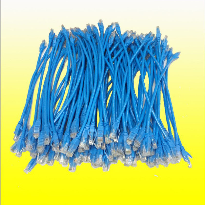 PE гибкого провода RJ45 бескислородного CAT5E кабеля 28AWG 0.3m медное