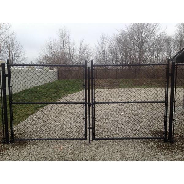 Corrosion Resistant 2.4 M High Fence Panels , CE SS Cyclone Wire Mesh Fence