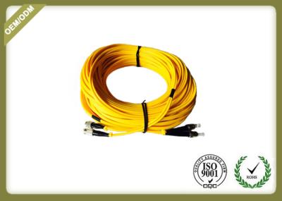 ST To FC Fiber Patch Cable , Duplex Single Mode Fiber Jumpers Customerized Color