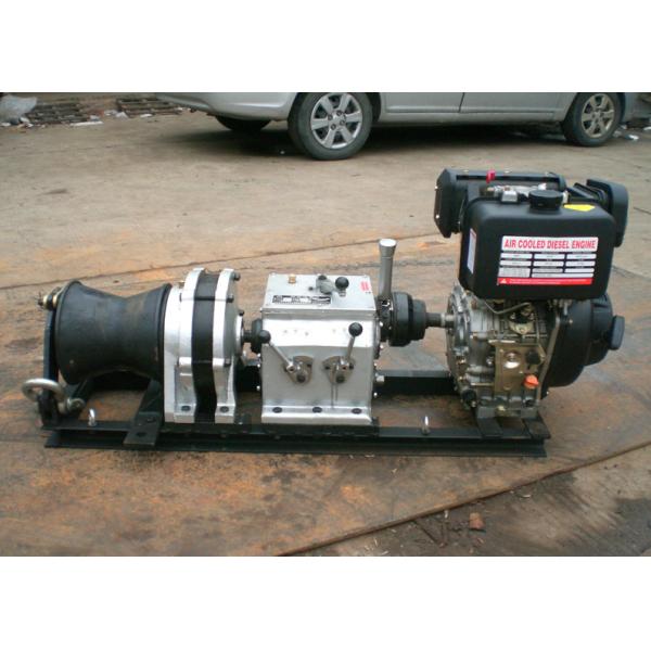 5 Ton Capacity Diesel Cable Winch with High Speed for Power Line Construction