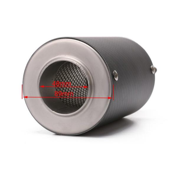 Aftermarket Motorcycle Exhaust Muffler 51mm Carton Fiber Db Killer For Honda Sport Bike