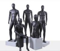 Maniquins masculinos de corpo inteiro Display de janela para maniquins Racks