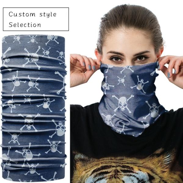 Women Magic Stretchy Hair Scarf Sport 100% Polyester Bandana