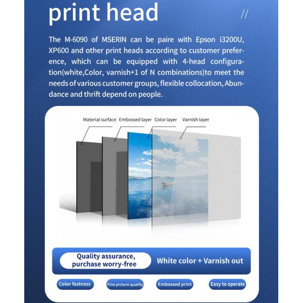 UV Flatbed Inkjet Printer versatile Large Format Flat Bed Printer