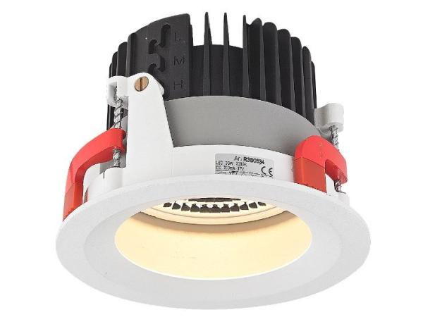 30W adjustable Beam Angle IP20 Aluminum Downlight LED COB  Dia.165x H85mm