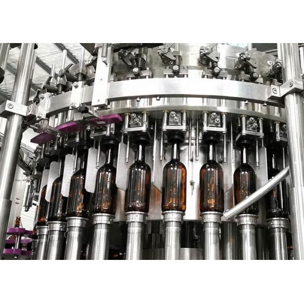 Винт нержавеющей стали 6000BPH транспортируя машину завалки пива