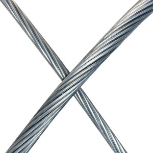 ACSR Cable Aluminum Bare Conductor Low Voltage For Overhead Application
