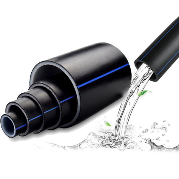 Квадрат и круг трубы водоснабжения HDPE DN150 для городского и сельского DN20mm