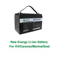 bloco Bluetooth opcional da bateria da caravana de 1280Wh 12V 100Ah LFP lifepo4