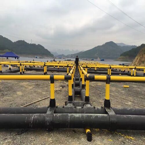 Large Size Square Fish Farming Cage Commercial Aquaculture Net Cage