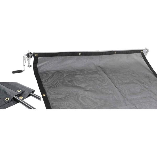 Durable PVC Mesh Fabric 30%PVC+70%Polyester with 11x11 Mesh Construction and 0.3-0.5mm Thickness for Outdoor Use