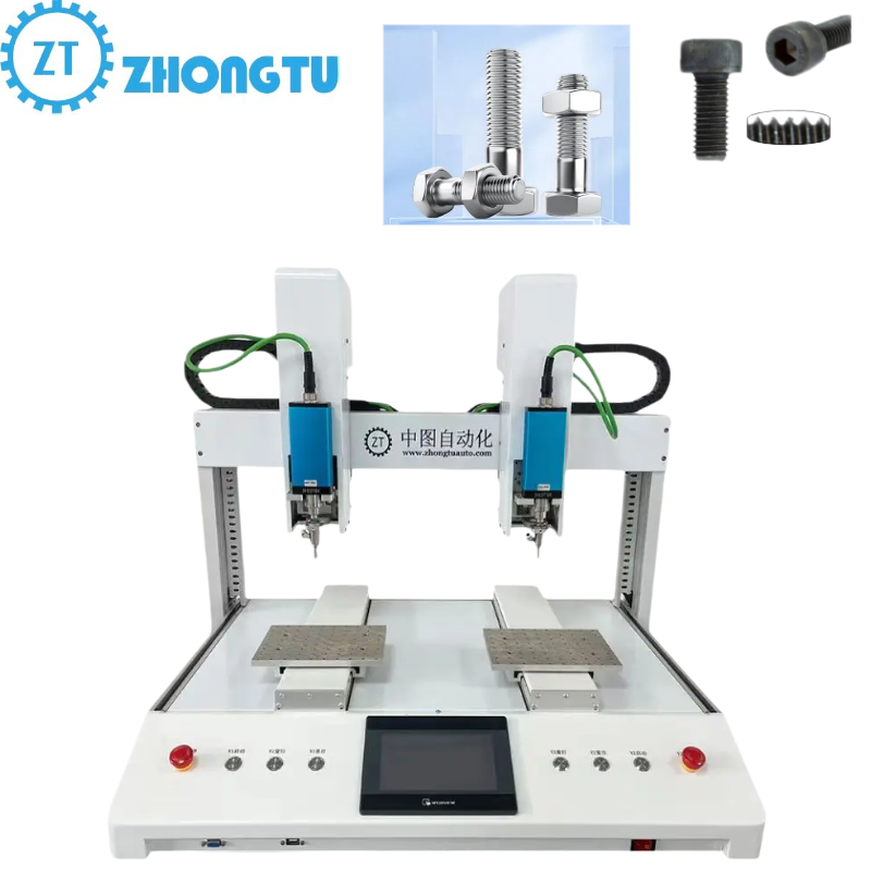 High-takt stable automatic screw locking workstation