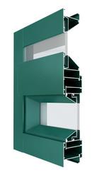 Glazed 0.76PVB 1.8mm Aluminium Frame Casement Window