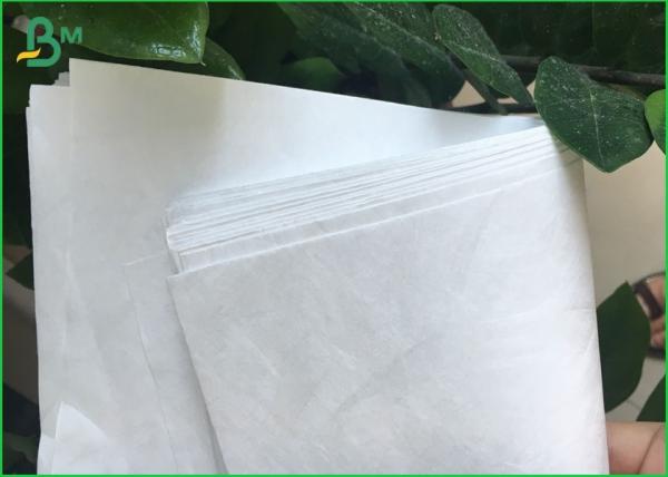 Papier du tyvek 1056D et 1057D blanc de papier de couleur de tissu pour les sacs déshydratants