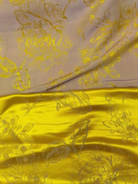 100% Silk Jacquard Fashion Anti-Wrinkle fabrics for Women Dress 2023 Fashion designs