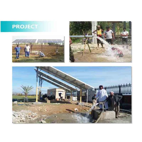ISO9001 230 Feet Solar Borehole Pumps Solar Panel Pump Kit