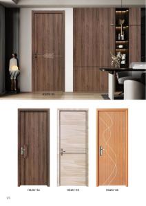 Innovative Residential WPC Laminated Door Various Styles Waterproof