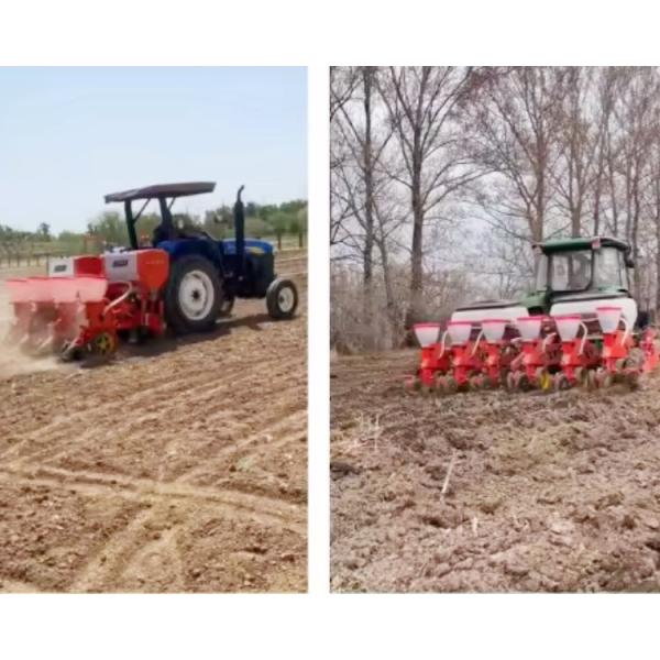 Air System Precision Seeder Agriculture Equipment 7 Rows Line Spacing Range 50-68 Cm