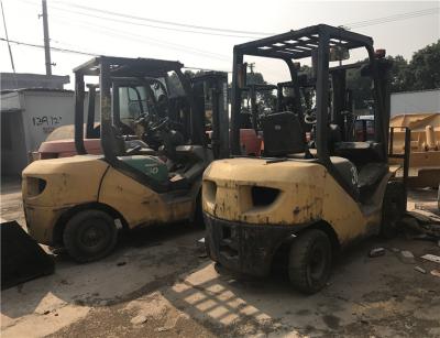 Komatsu Japan Forklift FD30-17/FD3016/FD30 3 ton Forklift With 3 stages and side shift