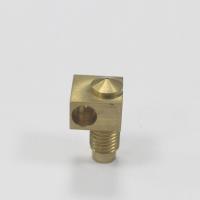 Peças de bronze do CNC, 3D impressora de bronze Nozzle, peças feitas à máquina de bronze, 	Calibre da altura
