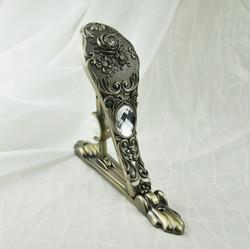 quality aluminium iron metal curtain rod bracket window curtain rod support bracket rose 28/19 Curtain rod bracket