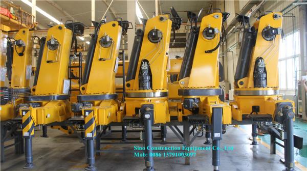 Stability Telescopic Truck Crane 12t SQS400A Three Point Bridge Structure Design