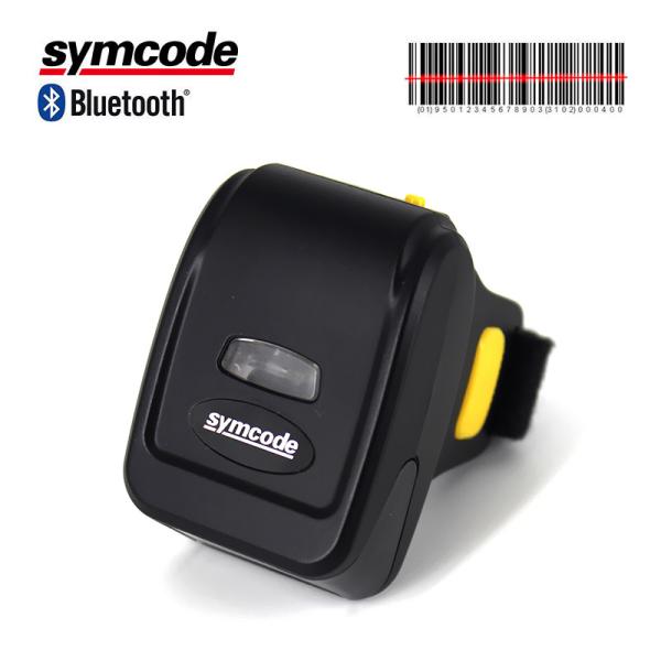 Wearable Ring Finger Bluetooth Barcode Scanner 120 Scans Per Second Rate