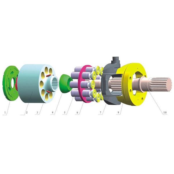 Прочные гидравлические части насоса поршеня запасные, износоустойчивые части гидронасоса