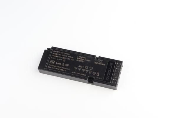 ETSC 15W-12V pilote LED à tension constante ultra-mince pour le chronométrage et le réglage CCT