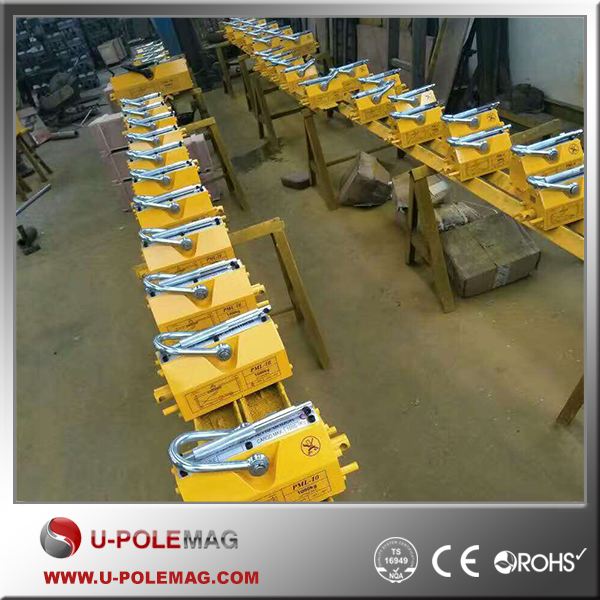 1000kg Rated Lifting Strength Permanent Magnetic Lifter with 3.5 Times Safety Rate
