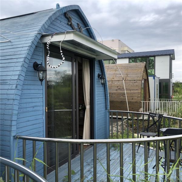 Boat 1.2mm Steel Wood Decoration Prefabricated Steel LGSF House