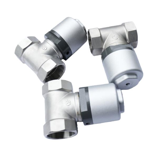 Válvula de drenaje automático neumática para camión de saneamiento, fácil instalación, protección contra la corrosión