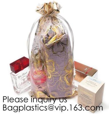 Organza Bags, Mesh Drawstring Gift Bags Small for Jewelry Wedding Party Baby Shower Favor Bags