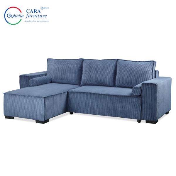 High Quality Bedroom Hotel Furniture Light Gray Sofa To Bed Living Room Furniture Modern Bed Sofa