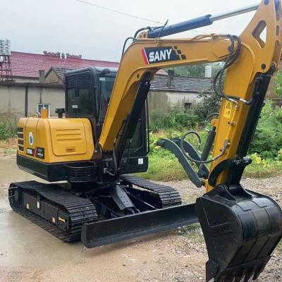 0.1m3 Bucket Capacity 5.5tons SANY SY55C Used Little Crawler Excavator