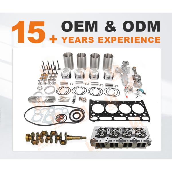 Liner Kit for 6BG1 6BD1 6SD1 4BD1 Engine Parts 4JB1 4JA1 4HK1 6HK1 Overhaul Rebuild Kit