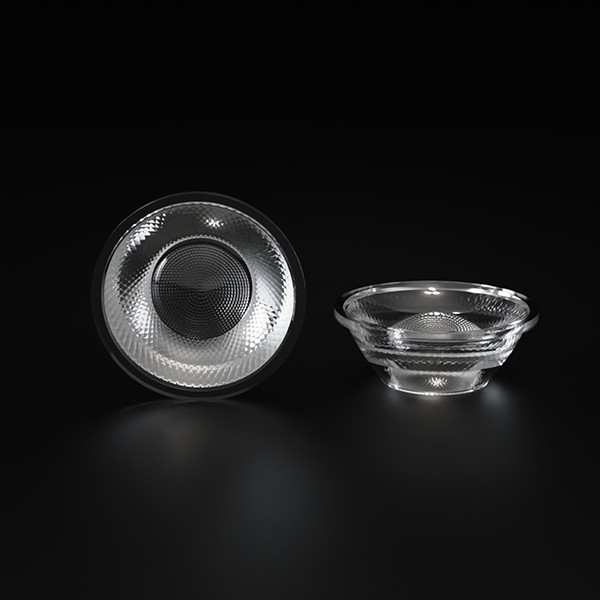 15° Narrow Beam LED Lens with PC Material and 88% Efficiency for Down Light