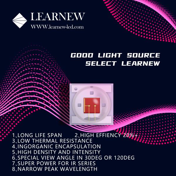 120 инфракрасн степени 2W 100W-120W SMD 730nm 840nm 850nm 740nm привело диод 3535 6868