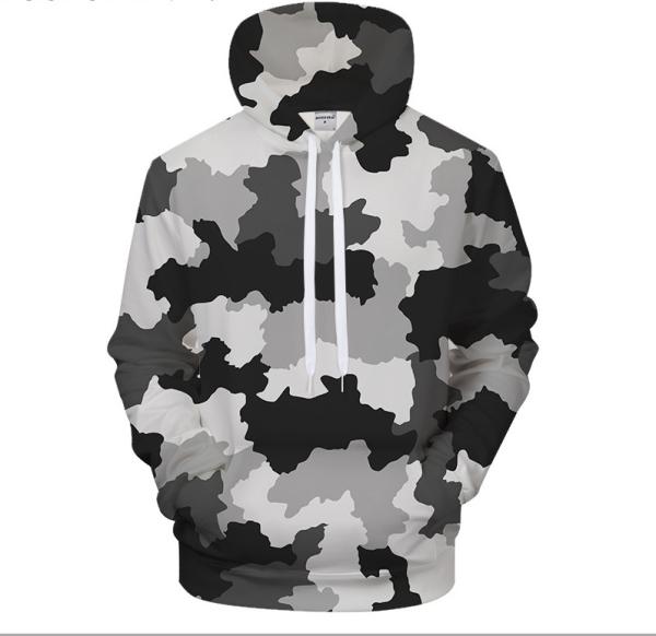 Hot sale custom polyester fleece pullover casual wholesale hoodies hunting camouflage clothing