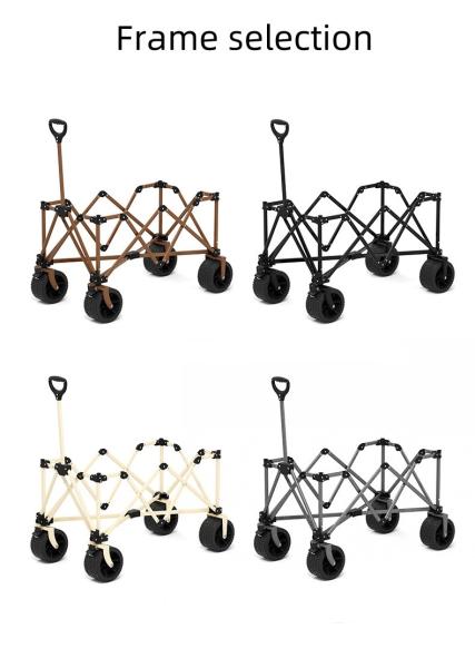 Outdoor Camper Carts Small Carts Outdoor Dinners Camping Carts Portable Folding Gathering And Camping Campervan