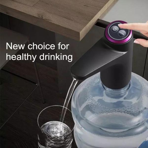 Distributeur d'eau électrique portable sans fil avec charge de 1200mah Capacité Conception élégante