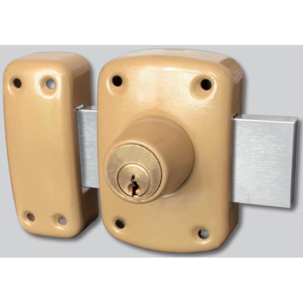 Cerradura de cerradura de perilla de latón para puertas interiores